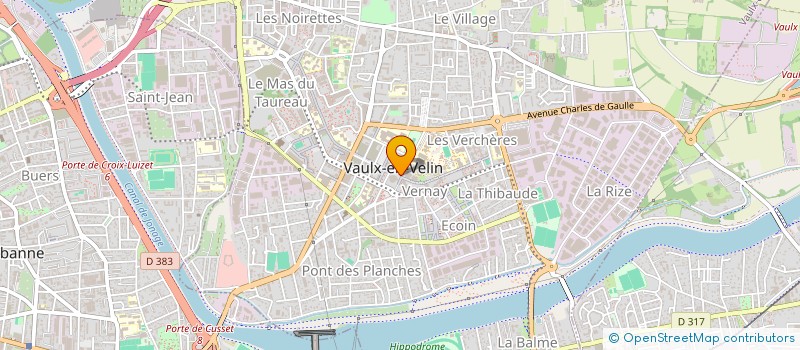 localisation de l'entreprise MONSIEUR HENRI PERDRIX à VAULX EN VELIN