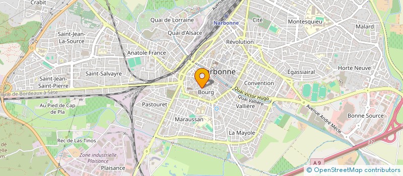 localisation de l'entreprise MONSIEUR HENRI PEREZ à NARBONNE