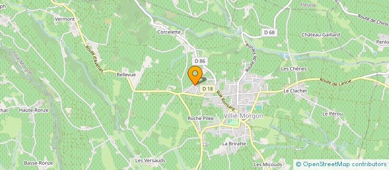 localisation de l'entreprise MONSIEUR HENRI PERRACHON à VILLIE-MORGON