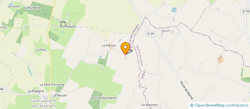 localisation de l'entreprise MONSIEUR HENRI PERRIGOIS à BIERNE-LES-VILLAGES