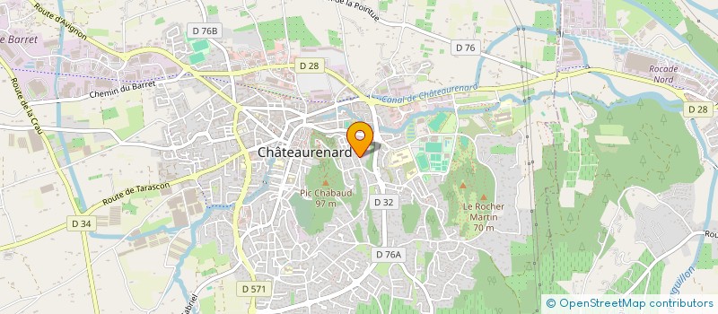 localisation de l'entreprise MONSIEUR HENRI PERRIN à CHATEAURENARD