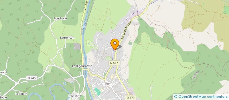 localisation de l'entreprise MONSIEUR HENRI PIAT à GROSPIERRES
