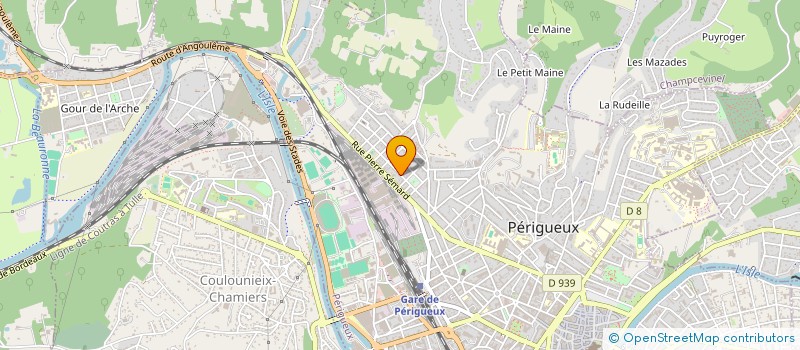 localisation de l'entreprise MONSIEUR HENRI-PIERRE LANARES  PERIGUEUX