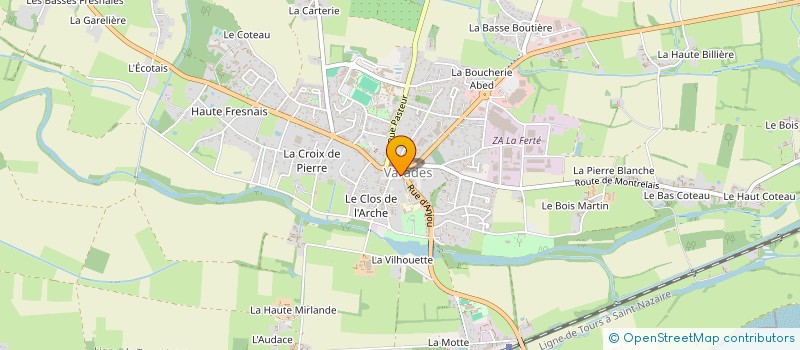 localisation de l'entreprise MONSIEUR HENRI-PIERRE LE METAYER  LOIREAUXENCE