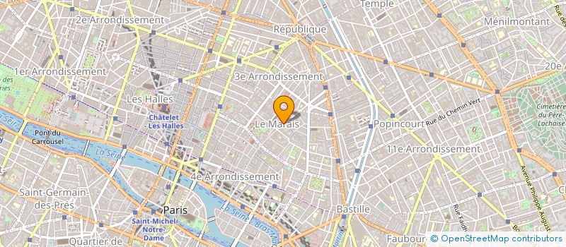 localisation de l'entreprise MONSIEUR HENRI PIOROWICZ  PARIS