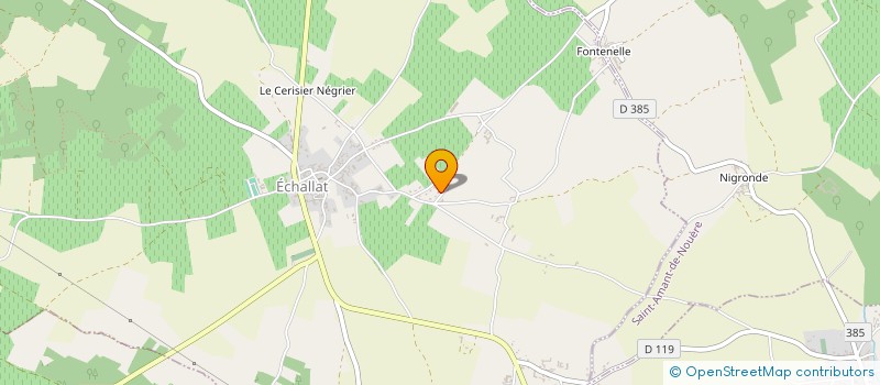localisation de l'entreprise MONSIEUR HENRI PIRIS à ECHALLAT