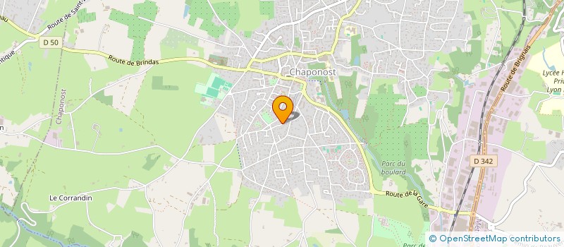 localisation de l'entreprise MONSIEUR HENRI PISCHEDDA  CHAPONOST