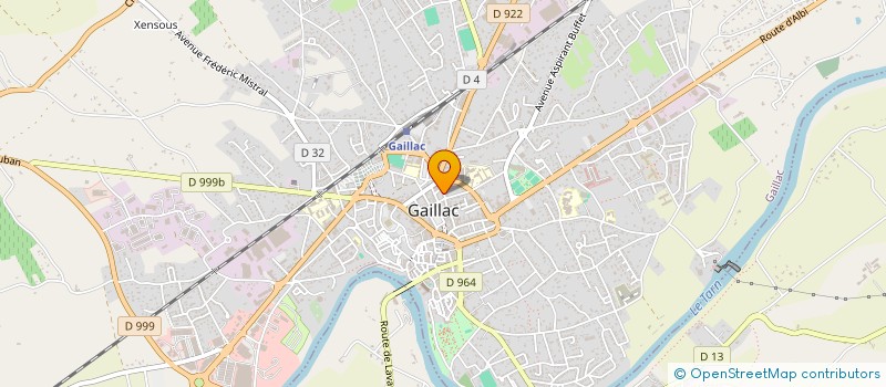 localisation de l'entreprise MONSIEUR HENRI PONS à GAILLAC