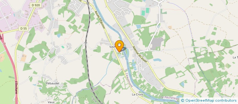 localisation de l'entreprise MONSIEUR HENRI POTHELUNE à ARGENTON-SUR-CREUSE