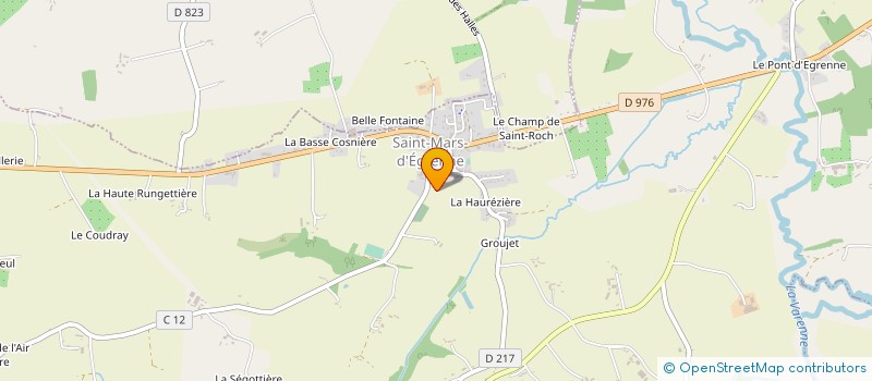localisation de l'entreprise MONSIEUR HENRI POUCHARD à MANTILLY