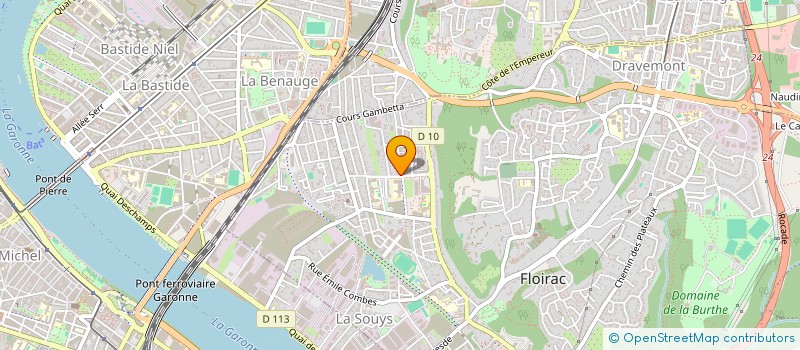 localisation de l'entreprise MONSIEUR HENRI PRIGENT  FLOIRAC