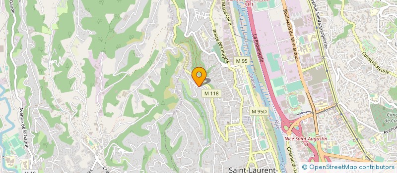 localisation de l'entreprise MONSIEUR HENRI PROCACCI à SAINT-LAURENT-DU-VAR