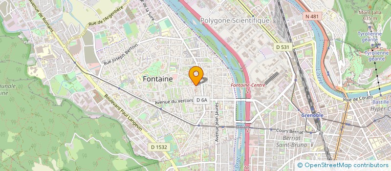 localisation de l'entreprise MONSIEUR HENRI PUCHALSKI à FONTAINE
