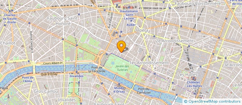 localisation de l'entreprise MONSIEUR HENRI PUST à PARIS