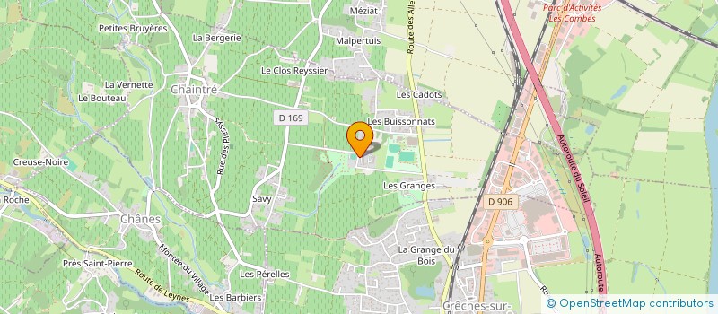 localisation de l'entreprise MONSIEUR HENRI QUINSON à CHAINTRE