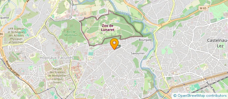 localisation de l'entreprise MONSIEUR HENRI QUITTAU à MONTPELLIER