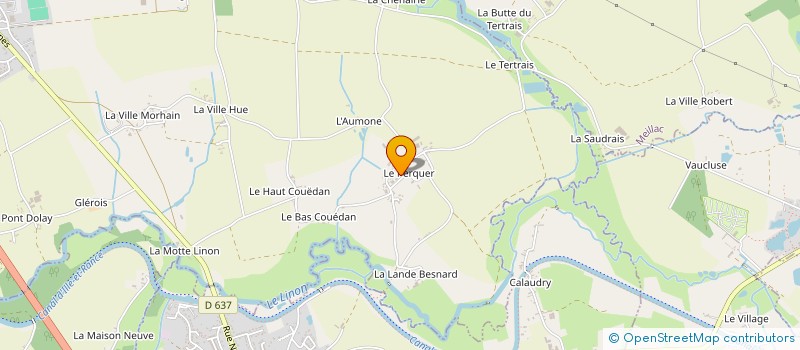 localisation de l'entreprise MONSIEUR HENRI REBILLARD à PLEUGUENEUC