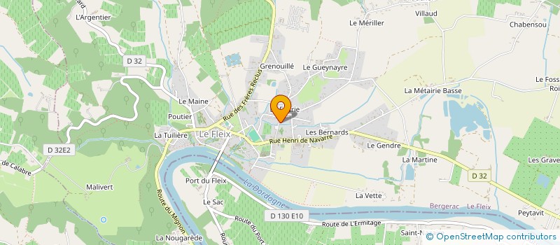 localisation de l'entreprise MONSIEUR HENRI REDON à SAINT PIERRE D'EYRAUD