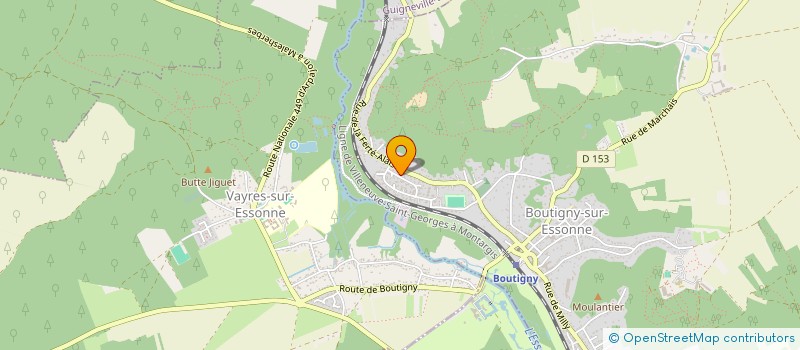 localisation de l'entreprise MONSIEUR HENRI REGNAULT à BOUTIGNY-SUR-ESSONNE