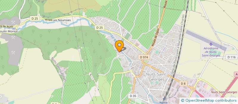 localisation de l'entreprise MONSIEUR HENRI REMORIQUET à NUITS-SAINT-GEORGES