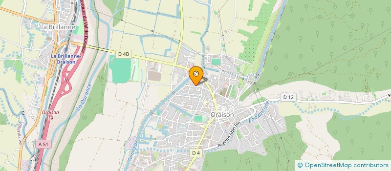 localisation de l'entreprise MONSIEUR HENRI REYNAUD  ORAISON