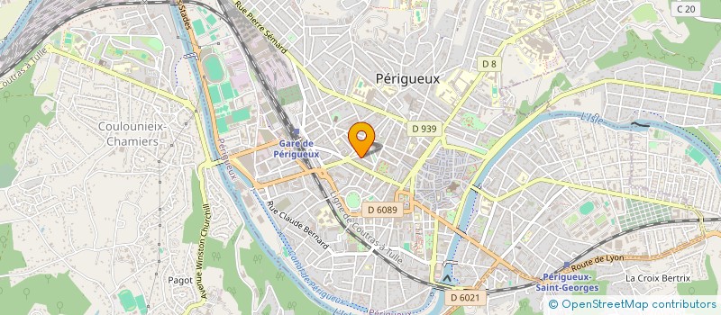 localisation de l'entreprise MONSIEUR HENRI ROBIN  PERIGUEUX