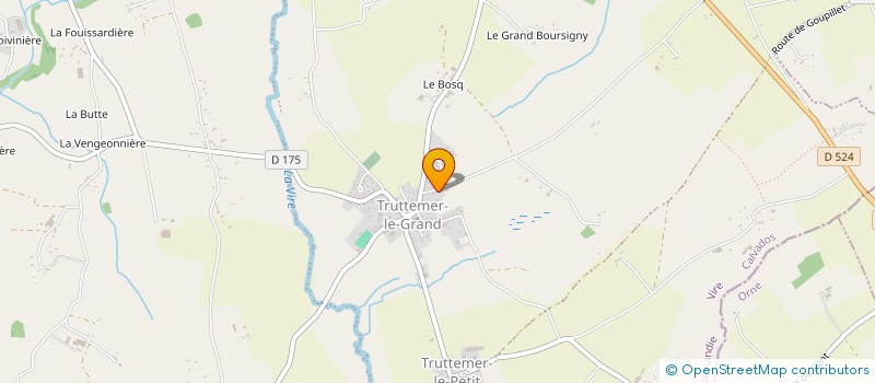 localisation de l'entreprise MONSIEUR HENRI ROBLIN  VIRE NORMANDIE