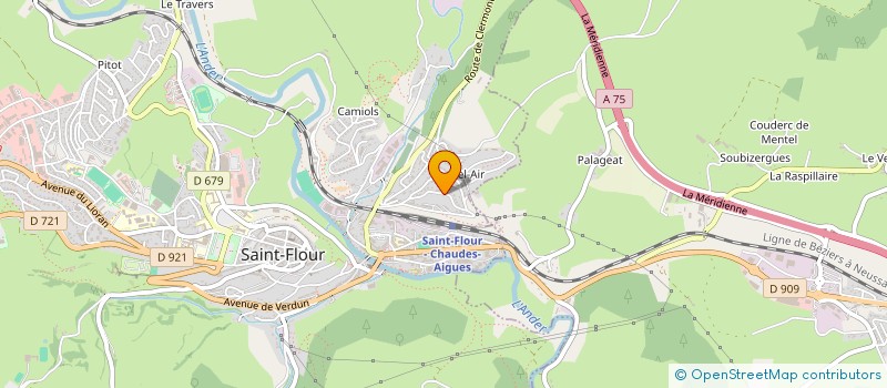 localisation de l'entreprise MONSIEUR HENRI ROCHES à SAINT-FLOUR