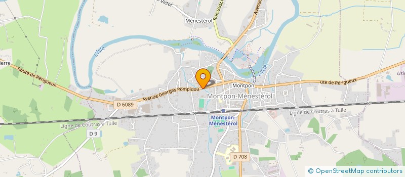 localisation de l'entreprise MONSIEUR HENRI ROCHET  MONTPON-MENESTEROL