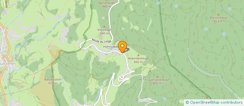 localisation de l'entreprise MONSIEUR HENRI ROESS  HOHROD