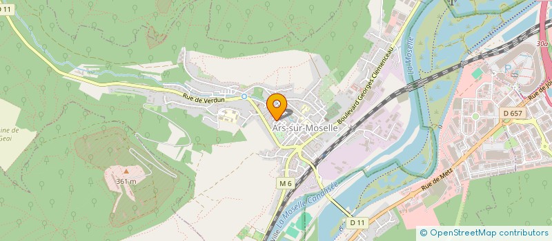 localisation de l'entreprise MONSIEUR HENRI ROLL à ARS-SUR-MOSELLE