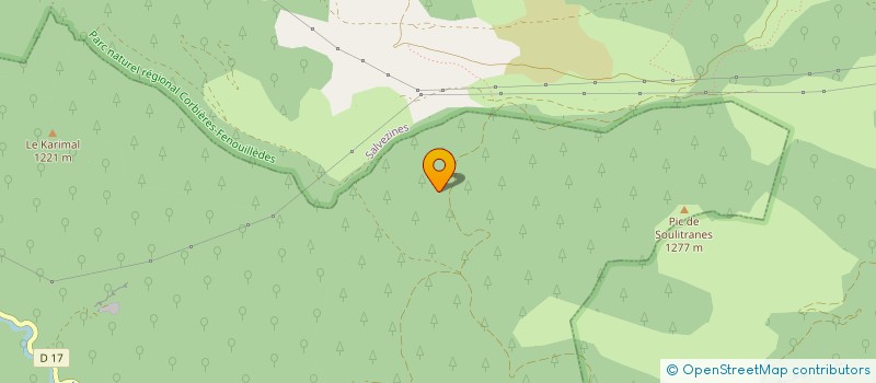 localisation de l'entreprise MONSIEUR HENRI ROMERA  ROQUEFORT-DE-SAULT