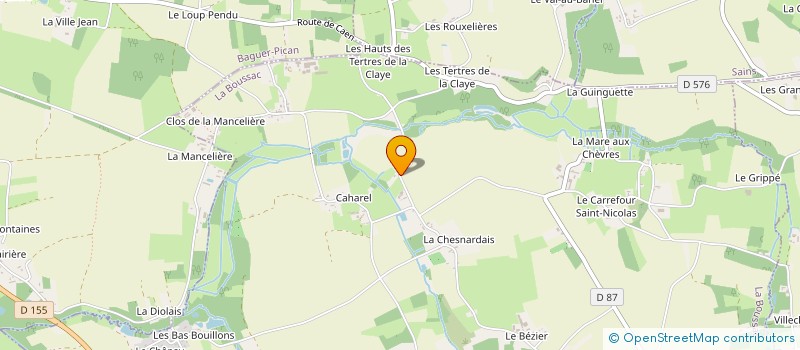 localisation de l'entreprise MONSIEUR HENRI RONCIER  LA BOUSSAC