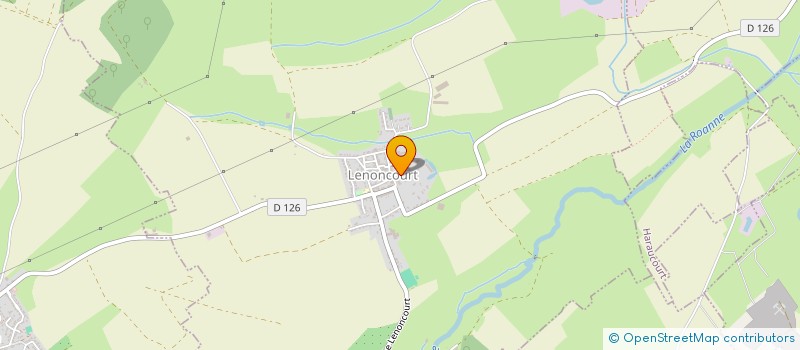 localisation de l'entreprise MONSIEUR HENRI ROUSSEL  LENONCOURT