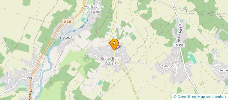 localisation de l'entreprise MONSIEUR HENRI SACCHI  BREUIL-BOIS-ROBERT