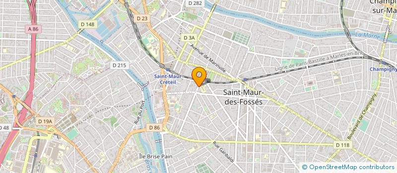 localisation de l'entreprise MONSIEUR HENRI SALCH à SAINT-MAUR-DES-FOSSES