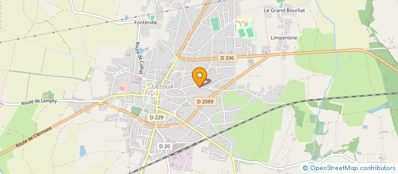 localisation de l'entreprise MONSIEUR HENRI SANTIAGO à LEZOUX
