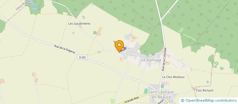 localisation de l'entreprise MONSIEUR HENRI SAUZER à SAINT-LEONARD-EN-BEAUCE