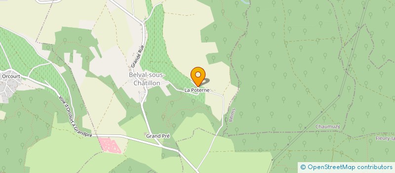 localisation de l'entreprise MONSIEUR HENRI SAVOYE  BELVAL-SOUS-CHATILLON