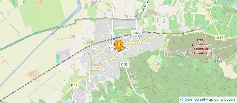 localisation de l'entreprise MONSIEUR HENRI SCHAEFFER  FONTVIEILLE