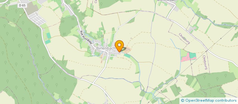 localisation de l'entreprise MONSIEUR HENRI SCHEER  DRACHENBRONN-BIRLENBACH