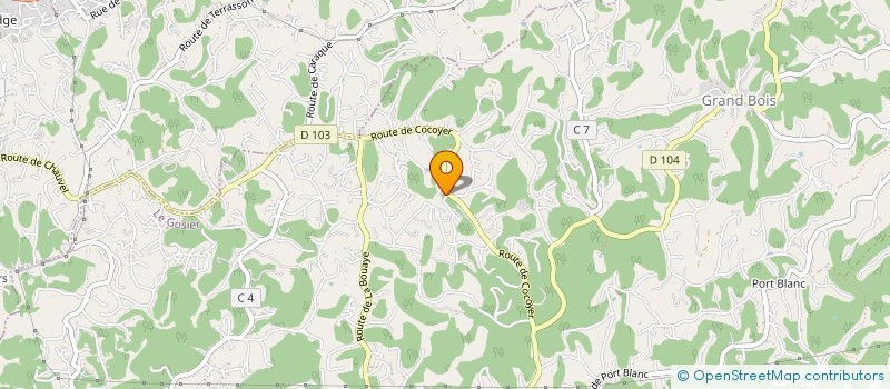 localisation de l'entreprise MONSIEUR HENRI SCHVARTZ  LE GOSIER