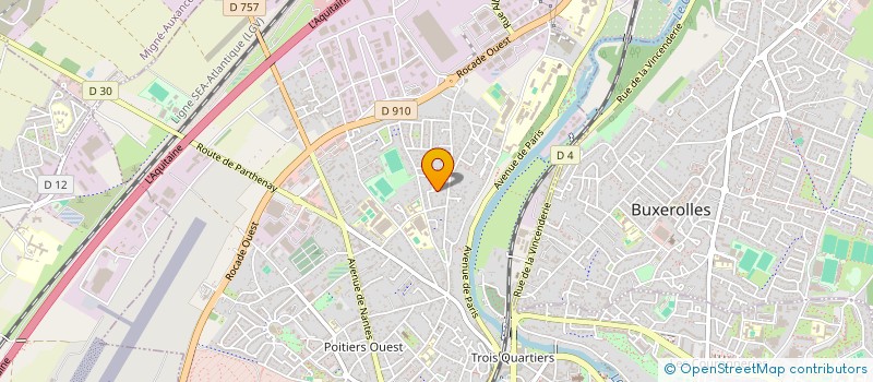 localisation de l'entreprise MONSIEUR HENRI SEDJAME  POITIERS