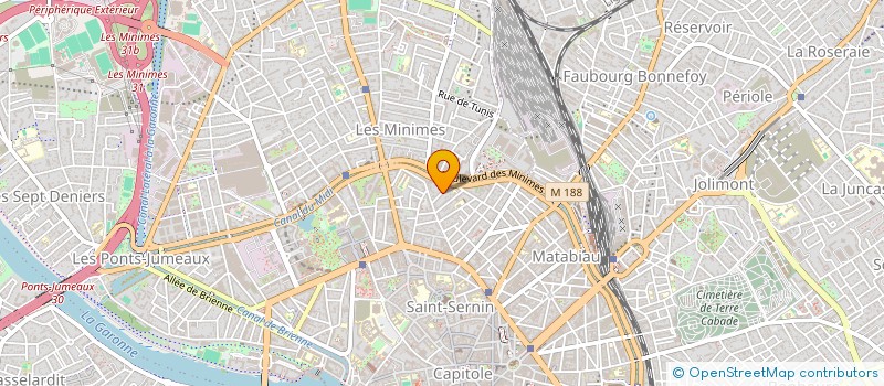 localisation de l'entreprise MONSIEUR HENRI-SERGE LOPES à TOULOUSE