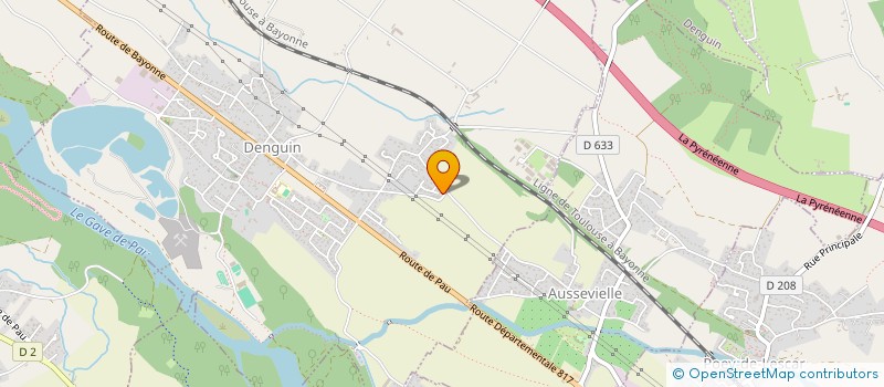 localisation de l'entreprise MONSIEUR HENRI SERRANO  DENGUIN