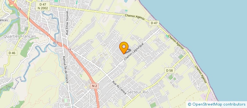 localisation de l'entreprise MONSIEUR HENRI SIHOU AMAR  SAINT-ANDRE