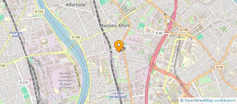 localisation de l'entreprise MONSIEUR HENRI SIMONI à MAISONS-ALFORT
