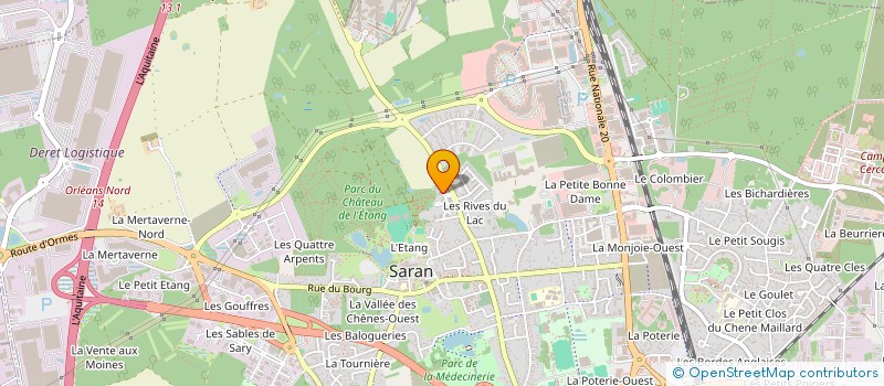 localisation de l'entreprise MONSIEUR HENRI SOCHAL à SARAN