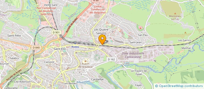 localisation de l'entreprise MONSIEUR HENRI SOLIGNAC à ONET-LE-CHATEAU