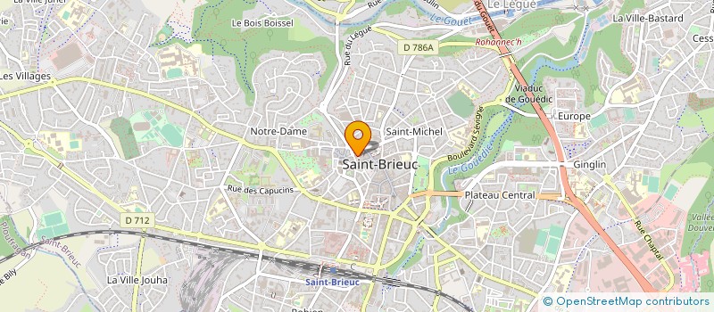 localisation de l'entreprise MONSIEUR HENRI SOQUET à SAINT-BRIEUC